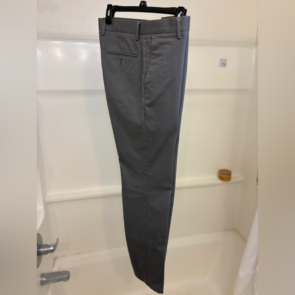 Dockers Charcoal Cotton Dress Pants